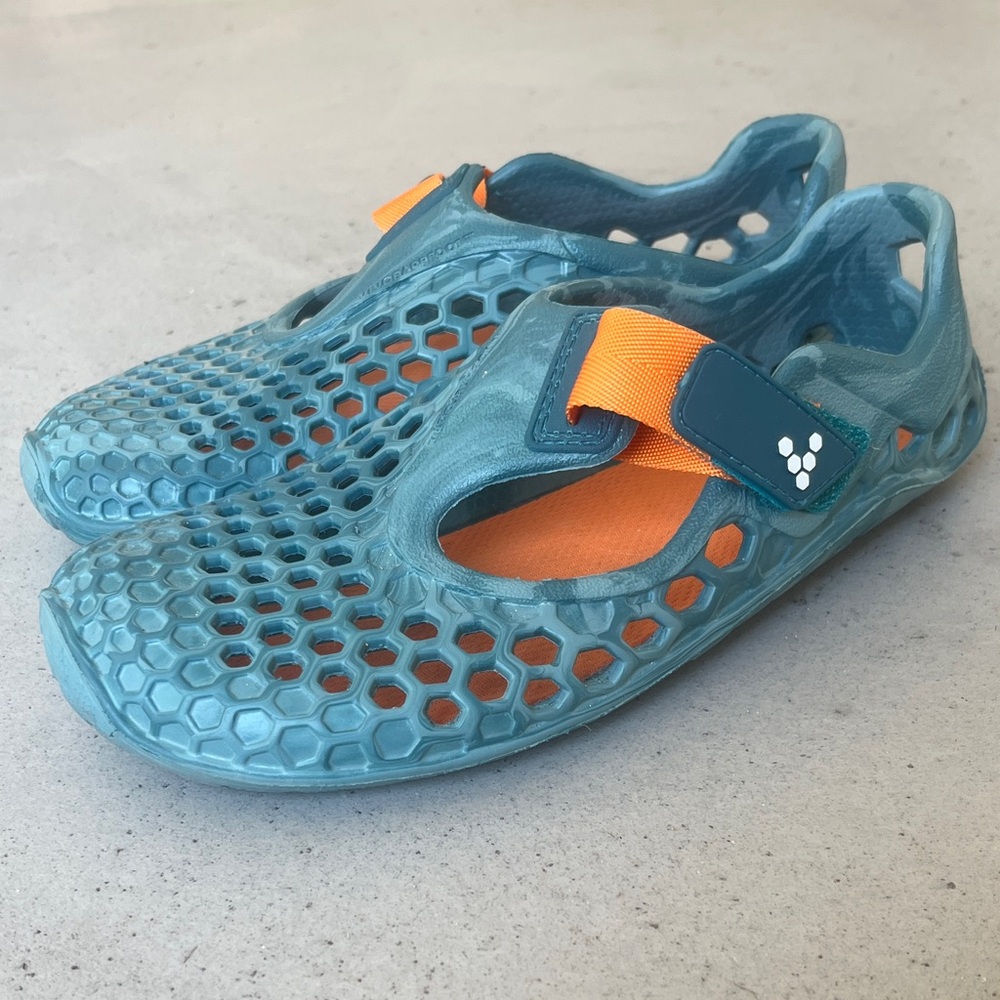 Vivo Barefoot Kids Water Shoes with Orange Strap